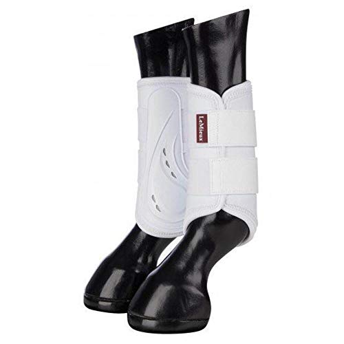 LeMieux ProShell Brushing Horse Boots - Protective Gear and Training Equipment - Equine Boots, Wraps & Accessories (Black/XLarge) - Image 2