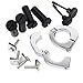 TCMT Quick CNC Release Mounting hardware Fits For Harley FLT, FLHT, FLHTCU, FLHRC, Road King, Street Glide, Electra Glide, Ultra-Classic lower vented fairing