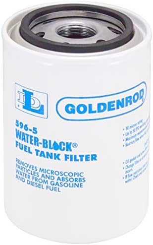 GOLDENROD (596-5) Fuel Tank Filter Replacement Water-Block Canister