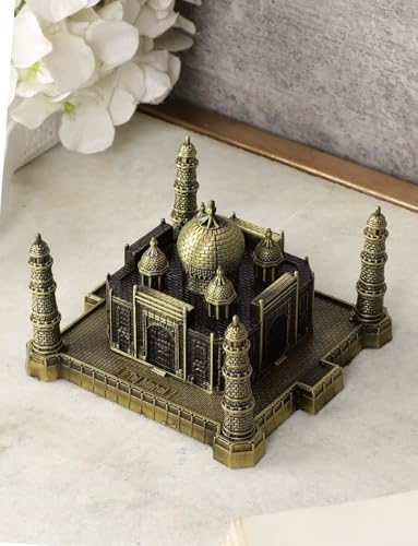 Image of VRB Dec 1 Set for Statue Study Office Desk Decor Showpiece Gift Decoration Accessories Items Decorative Showpeice for Home ((Taj Mahal))