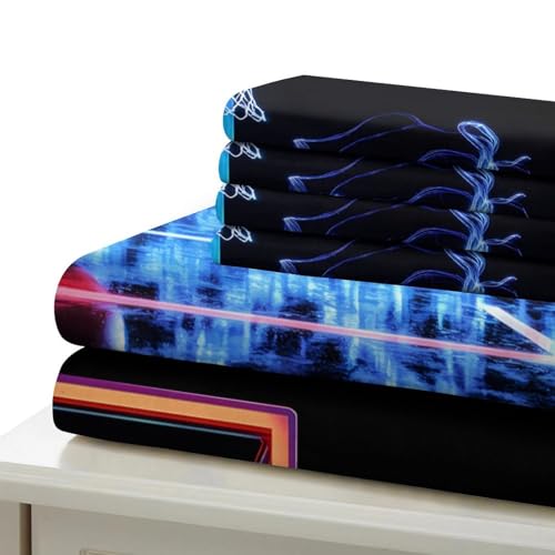 Housse de couette basket-ball 3D microfibre parure de lit fermeture éclair - 7