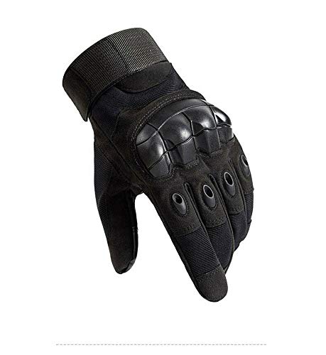 Microseven L Touch Screen Military Tactical Gloves Full Finger Airsoft Paintball Outdoor Hard Knuckle Glove (Black) Microseven L Touch Screen Military Tactical Gloves Full Finger Airsoft Paintball Outdoor Hard Knuckle Glove (Black)