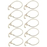 CIMAXIC 12個 スネークチェーン手作りブレスレットアクセサリー 大孔ビーズ対応 螺旋ロブスタークラスプ付き レディースジュエリー製作用