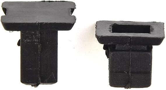 10 Pcs Plastic Panel Clip Buckle Push Retainer Fastener Nylon Black Car Bumper Retainer Interior Exterior Door Trim Rivet for W124 W140 W202 R129