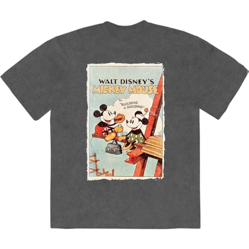 T-Shirt Mickey Disney coupe droite confortable qui ne se déforme pas