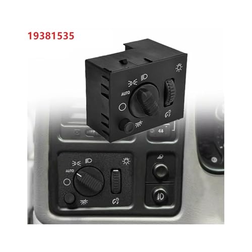 Interrupteur de phare pour Chevy Silverado et GMC Sierra 2003-2007