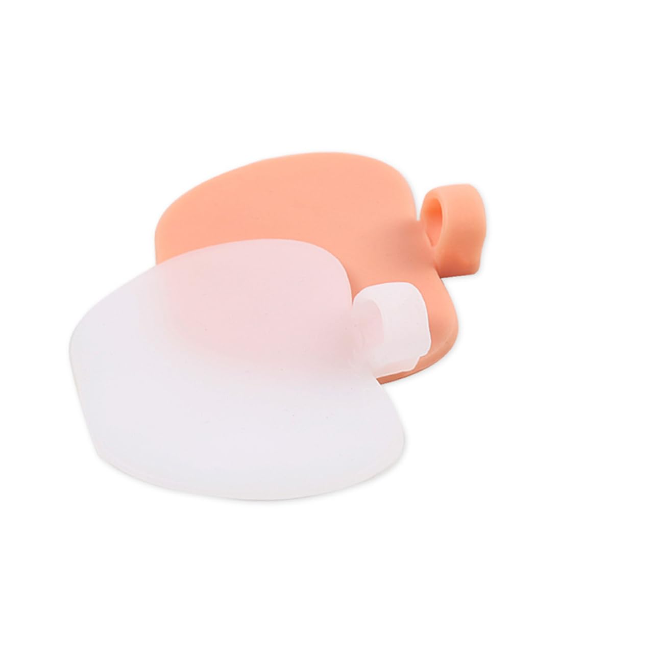 FOMIYES Forefoot Toe Separators Pu Foot Pads Toe Straightener for Shoes Relief (skin)