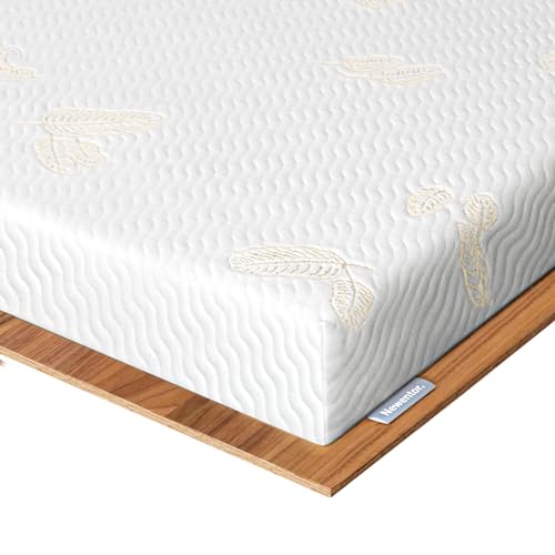 Newentor® 3 Inch Memory Foam Mattress Topper Queen, Soft & Supportive Mattress Pad with Removable Cover, Luxury Premium Foam Bed Topper for Pain Relief, Queen