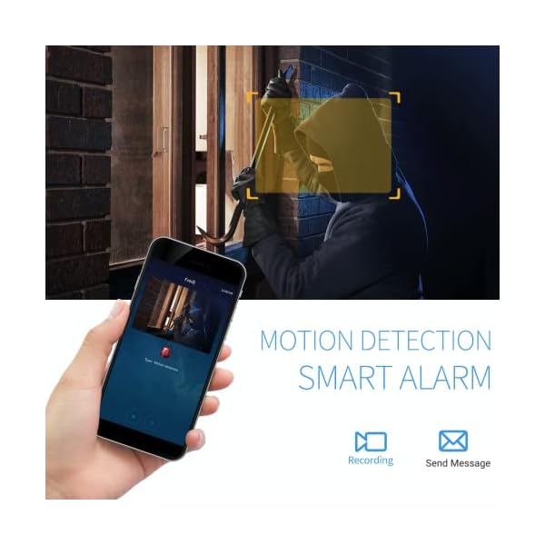 TAOZHI Spy Camera Mini WiFi Wireless Hidden Cameras Nanny Cams, Small Cameras HD 1080P with Motion Detection Security Cameras for Indoor Outdoor - Image 3