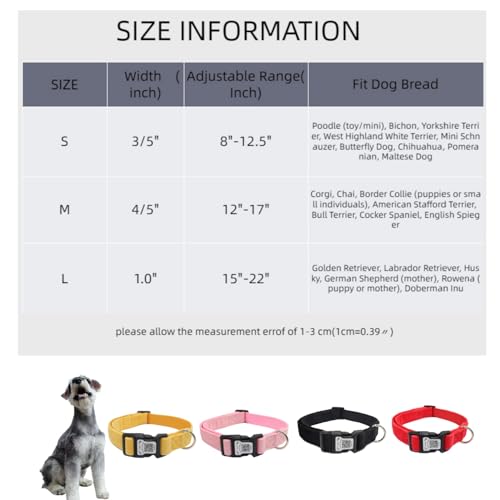 Collar para perro con código QR THAIN, nylon y terciopelo, talla S miniatura 2