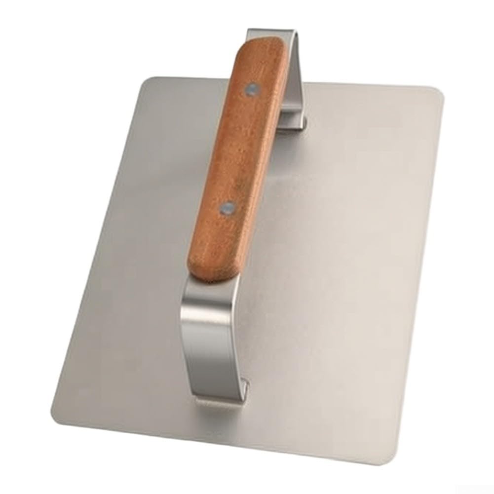 Prensa Asador Rectangular para acero Inoxidable 20cm Antiadherente
