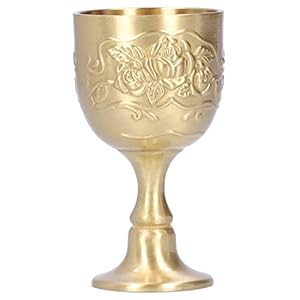 koperen beker, koninklijke kelk reliëf Rose melk thee wijn messing vintage gouden kelk kleine beker koperen mokken beker vintage messing koninklijke kelk reliëf beker, voor thuis party bar(small)