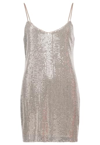 Superdry Femme À Sequins Robe Courte Caraco - vue 2