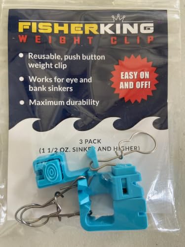 Balloon Fisher King - Weight Clip Pack (1 1/2 oz Sinker and Higher)