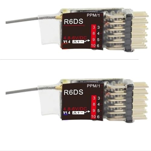 Émetteur-récepteur pour drone 6/10 canaux compatible R6DS 2.4G
