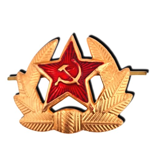 Badge marteau et faucille soviétique haute finition réplique URSS