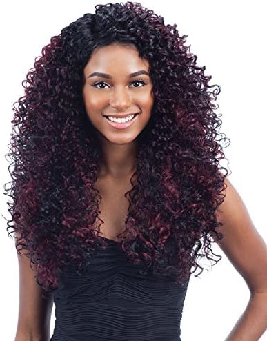 Freetress pelo sintético igual Lace Front Peluca encaje profundo invisible parte l Sophie