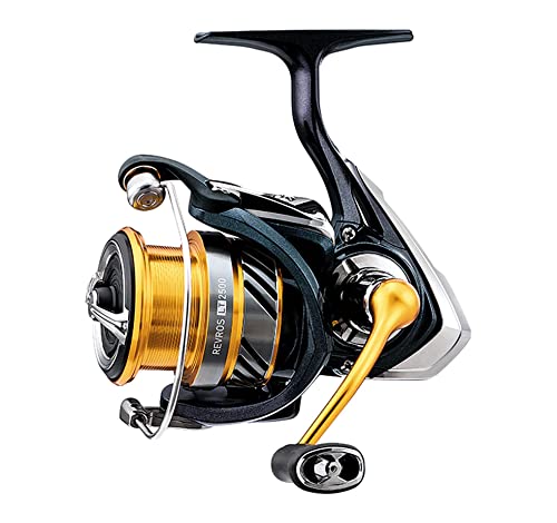 Daiwa, Molinete giratório Revros LT, água doce, proporção de engrenagem 5.3:1, taxa de recuperação de 109,5 cm, ambidestro REVLT3000-C