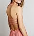 R.Vivimos Womens Summer Boho Sexy Backless Long Dresses (Medium, Pink)