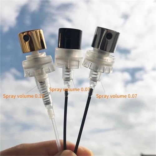 Pulverizador de niebla fina para viajar con atomizador de perfume de 15mm silver 4