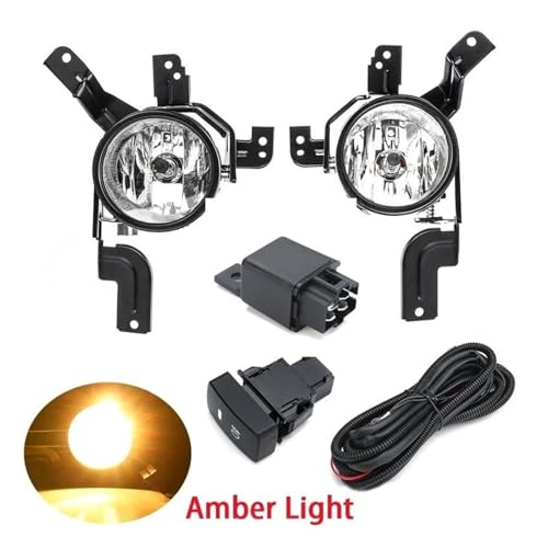Feux antibrouillard avant LED ambre pour CRV avec faisceau câblage - 2