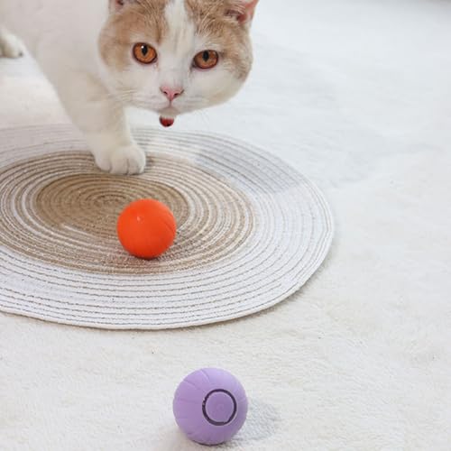 Bola recargable evitación de obstáculos con sensores para mascotas 4