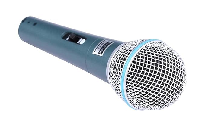 Beta 58A Style Dynamic Microphone for Vocals & Live Performance | Supercardioid Pickup, Includes XLR Cable, On/Off Switch, Metal Body, Karaoke & Studio Use-image-29
