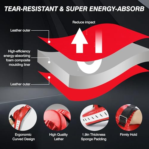 image for Cyfie 3 in 1 Boxing Training Equipment, Punching Mitts, Martial Arts T