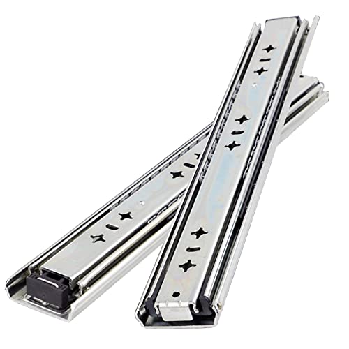 Guías para cajones reforzadas de metal para solucionar problemas de atascos y sobrecarga