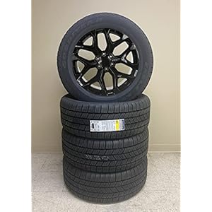 20″ Gloss Black Snowflake Rep...