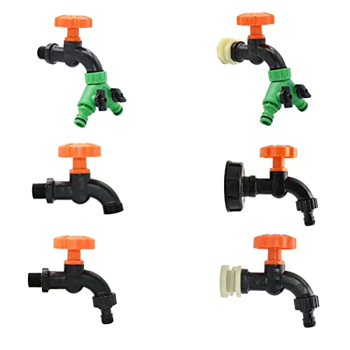 Adaptateur réservoir eau S60 avec robinet de jardin pour arrosage potager