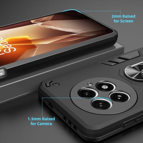Image of NDCOM for OnePlus 13 Back Cover | Premium OnePlus 13 Case | Stylish OnePlus 13 Cover for Enhanced Protection and Sleek Design | Ring Holder Case