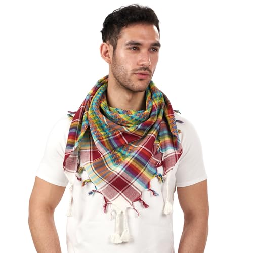 Image of Desert Shemagh Scarf - Stylish & Versatile Fashion Scarf for Men & Women