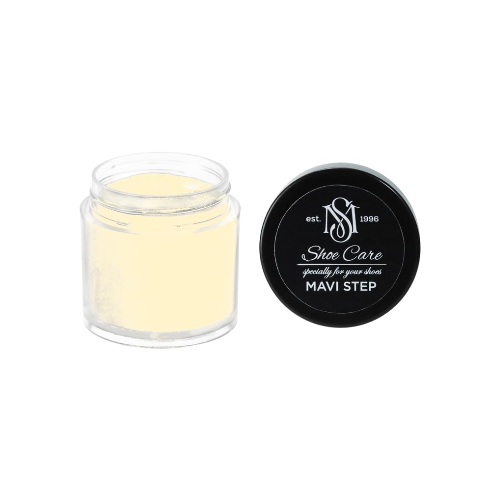 Crème réparatrice cuir jaune MAVI STEP pour effacer les griffures de chat