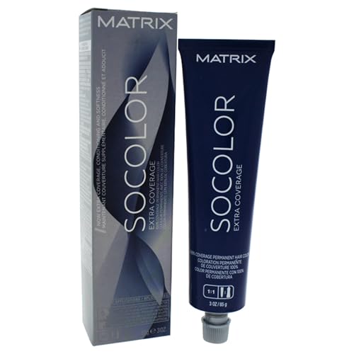 Matrix So Color Extra Coverage Permanent Hair Color, 505R Medium Brown Red, 3 oz