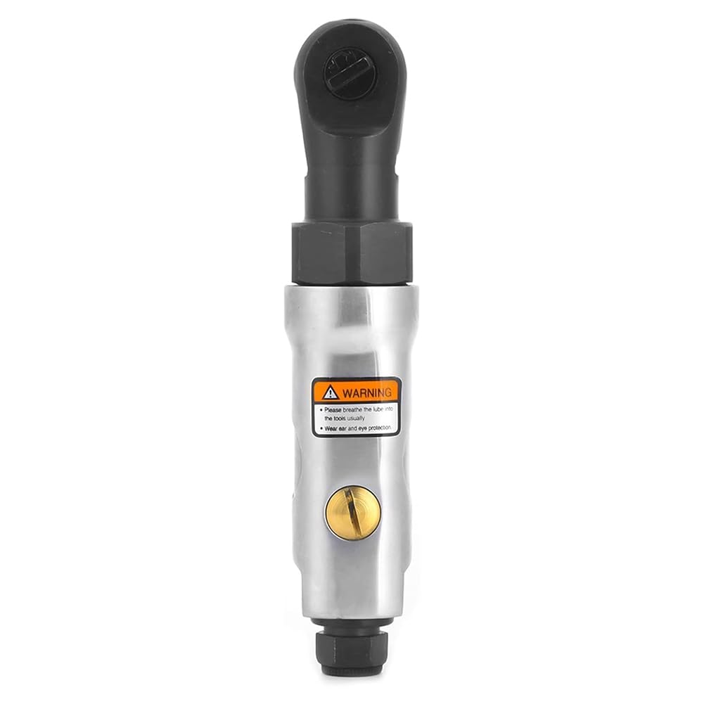 Clé à cliquet pneumatique en acier et plastique à faible vibration