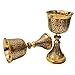 ALADEAN Vintage Chalice Goblet | 1x Royal Wine Cups of King Arthur - Renaissance Medieval Goblet Gifts, Wedding Anniversary Ceremonial Drinkware Pack of 1pc (King Chalice)