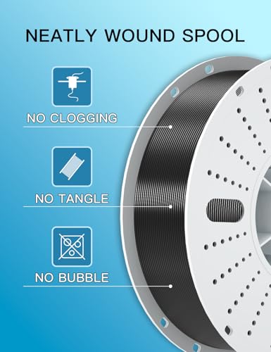 Image of PINBALL PLA+ 3D Printer Filament 1.75mm, Black & White 3D Printing Filament, PLA Plus Filament Dimensional Accuracy + /- 0.02mm, Suitable for Most FDM 3D Printers, 8 KG 4 White+4 Black