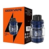 GEEKVAPE Z Fli Tank 2 Sub-Ohm Tank DTL Atomizer 5.5ml Top Fill Top Luftströmung leckdichte Fit Z Spulen/GEEKVAPE Aegis Legend 5 Kit Ersatztank, kein Nikotin (Tinte blau)