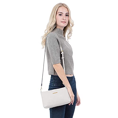 ▷ Bandolera pequeña para mujer, bolso ligero y bolso de mano de pi