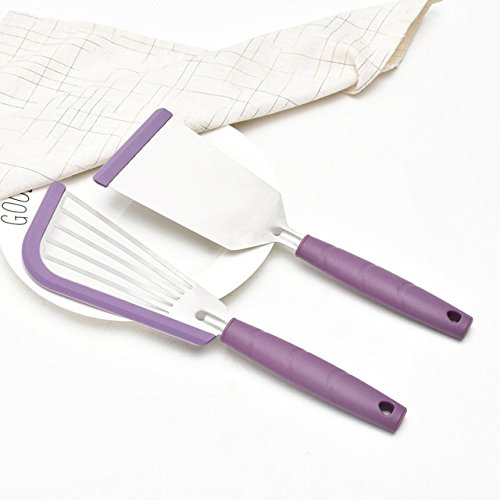 Generic 2pcs/lot Kitchen Stainless Steel Cooking Tools Speical Spatula