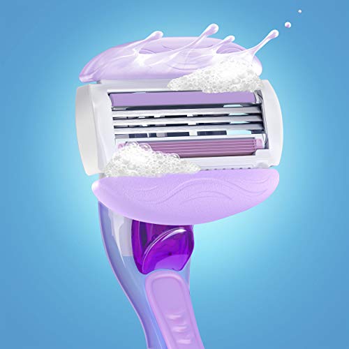 Gillette Venus ComfortGlide Freesia Women's Razor - 1 handle + 2 refills (Pack of 2) - image 8