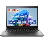 【整備済み品】東 芝 ノートPC /13.3型/ 第10世代 i7-10510U/WEBカメラ/HDMI/16GB/256GB SSD