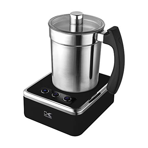 Kalorik Milk Frother, Black and Stainless Steel Kalorik Milk Frother, Black and Stainless Steel