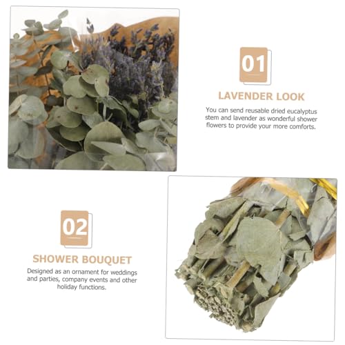 Ramo Seco de Eucalipto y Lavanda para Decoración de Baño miniatura 7