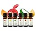 Plant Therapy Essential Oils Fruits Set - Grapefruit, Tangerine, Lemon, Mandarin, Lime, Orange Sweet In A Wooden Box 100% Pure, Undiluted, Natural Aromatherapy, Therapeutic Grade 10 mL (1/3 oz)