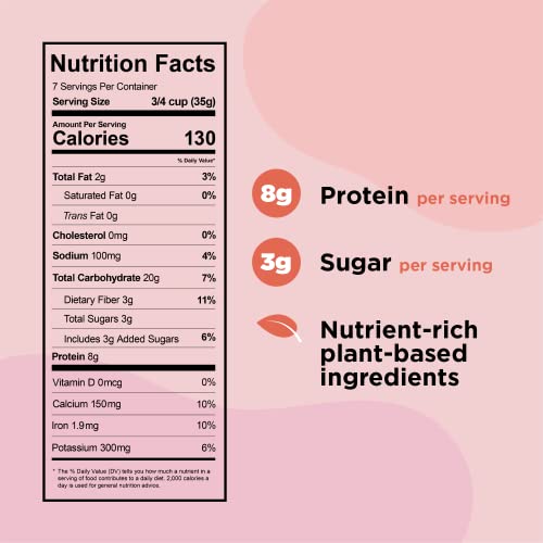 Protein And Gluten-Free Breakfast Cereal By Three Wishes (1-Pack) - High Protein And Low Sugar Snack - Vegan, Kosher, Grain-Free And Dairy-Free - Non-Gmo (Cinnamon) #TOP3
