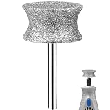 RIUORKIE Diamond Dog Nail Grinder Bits Attachment,1/8'' Replacement Dog Pet Nail Grinder Wheel for Dremel Rotary Bit for Dog Nail Grooming, Gentle with Precise Control, Faster Grinding