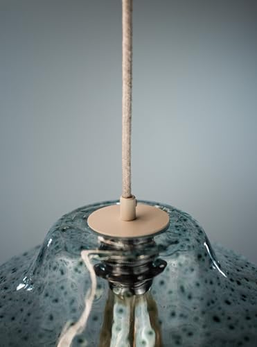 Pendentif lampe BEE turquoise idéal pour illuminer votre salon