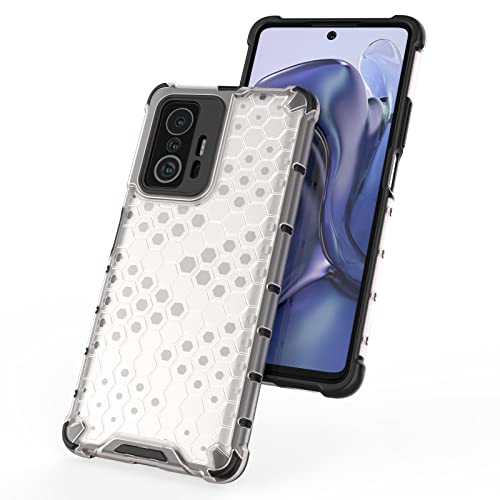 Image of Glasgow Back Case Cover Designed for [ Xiaomi 11T Pro 5G / 11T 5G ] (Stylish Look | Shock Proof) - Transparent